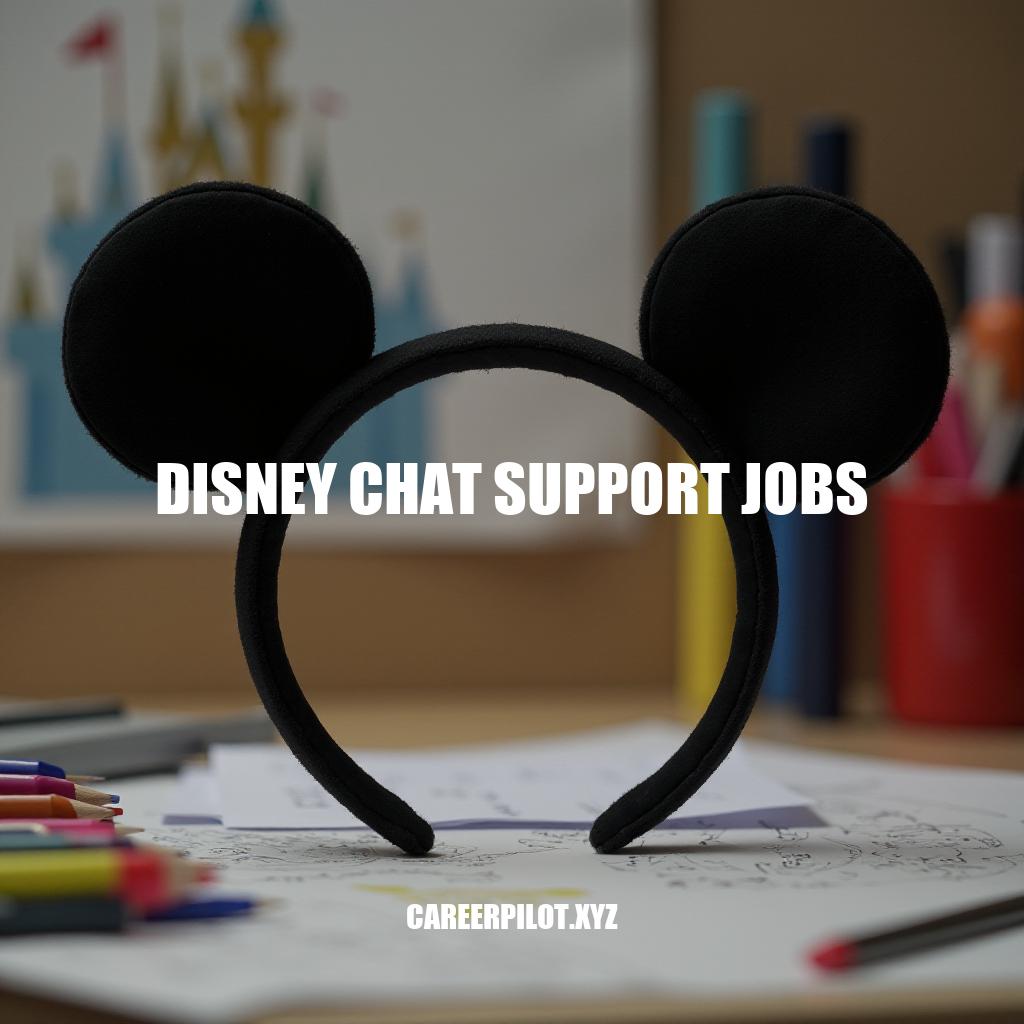 Disney Chat Support Jobs: A Career Opportunity with a Magical Twist