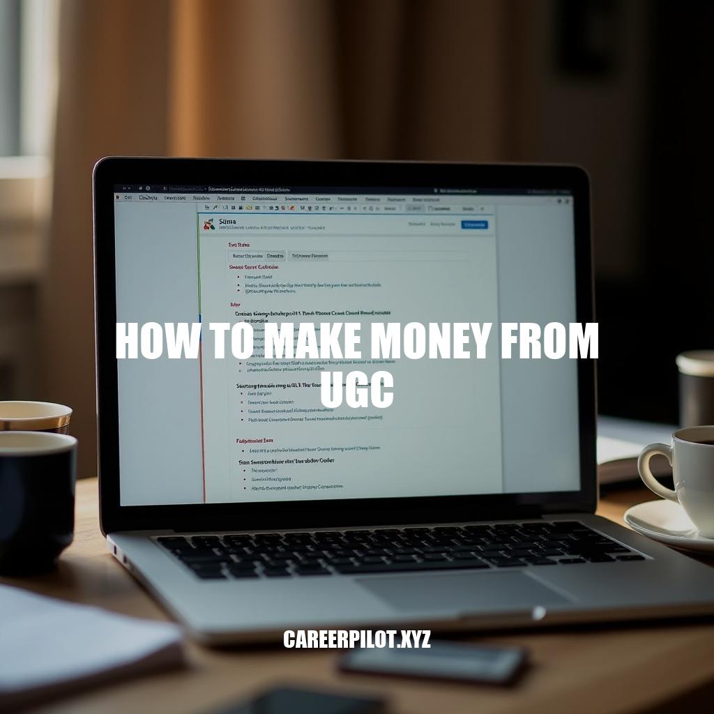Maximizing Earnings with User-Generated Content: A Step-by-Step Guide on How to Make Money from UGC